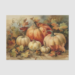 Papel De Seda Calabazas pintadas