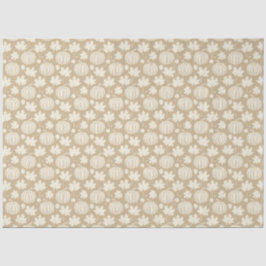 Papel De Seda Calabazas y hojas