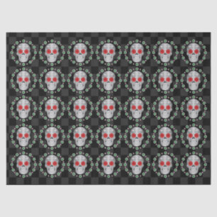 Papel De Seda Calavera de Chrome (Navidad) 