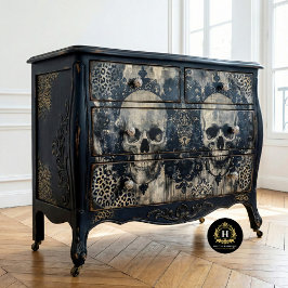 Papel De Seda Calaveras Antiguas Decoupage