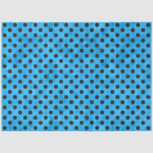 Papel De Seda Calaveras Azules y Serie de Girasoles Diseño 9