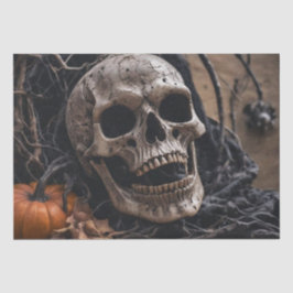 Papel De Seda Calaveras y Hechizos de Halloween