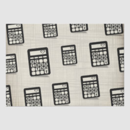 Papel De Seda Calculator Accountant Heart Golden