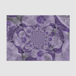 Papel De Seda Caleidoscopio de la púrpura de los globos