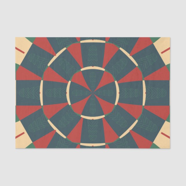 Papel De Seda Caleidoscopio manálico (Anverso)