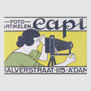 Papel De Seda Cámara, fotógrafa, Van Caspel