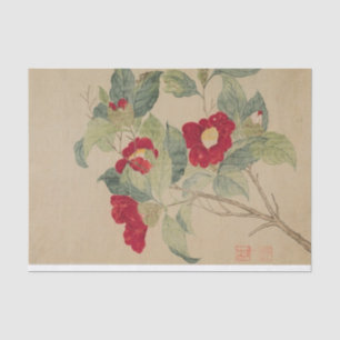 Papel De Seda Camellias de Mamáes Yuanyu