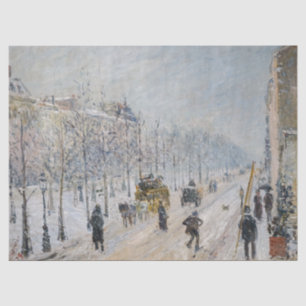 Papel De Seda Camille Pissarro - Bulevares Exteriores, Efecto de