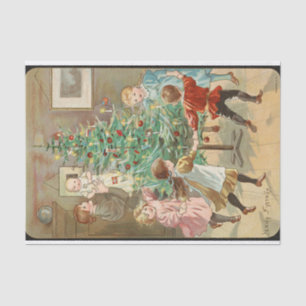 Papel De Seda Caminar alrededor del árbol de Navidad por Jenny N