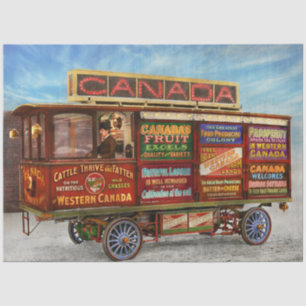 Papel De Seda Camión - Autobús - Carro de bienvenida 1905