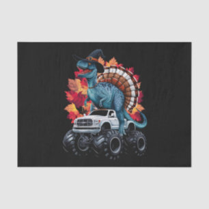 Papel De Seda Camión Monstruo de Dinosaurio T-Rex de Acción de G