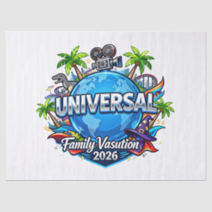Papel De Seda Camiseta Personalizada Vacaciones Familiares en Fl