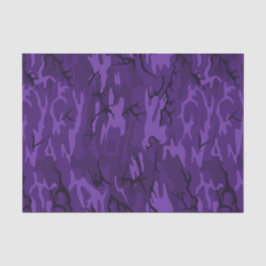 Papel De Seda Camo morado oscuro