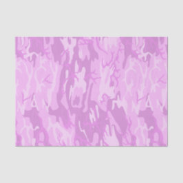 Papel De Seda Camo rosado