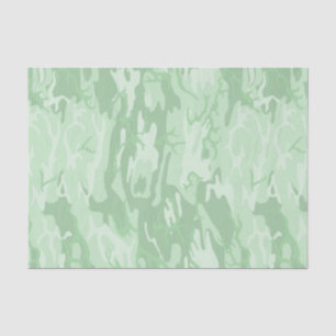 Papel De Seda Camo verde oscuro