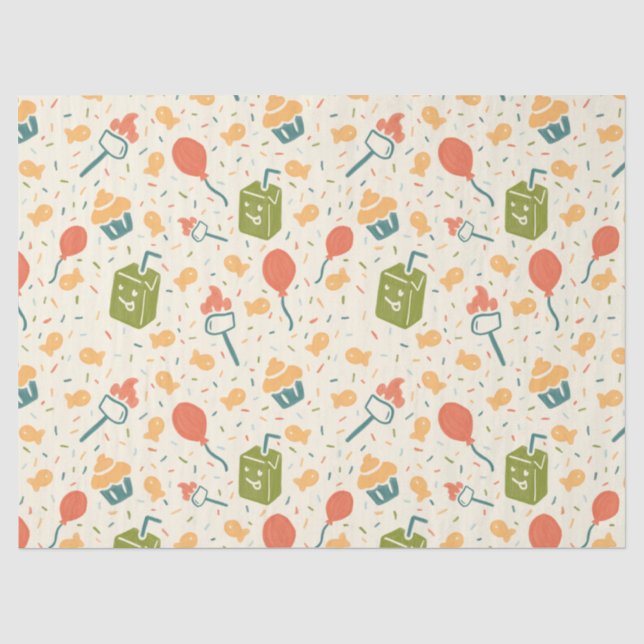 Papel de seda Camp Chaos (Anverso)