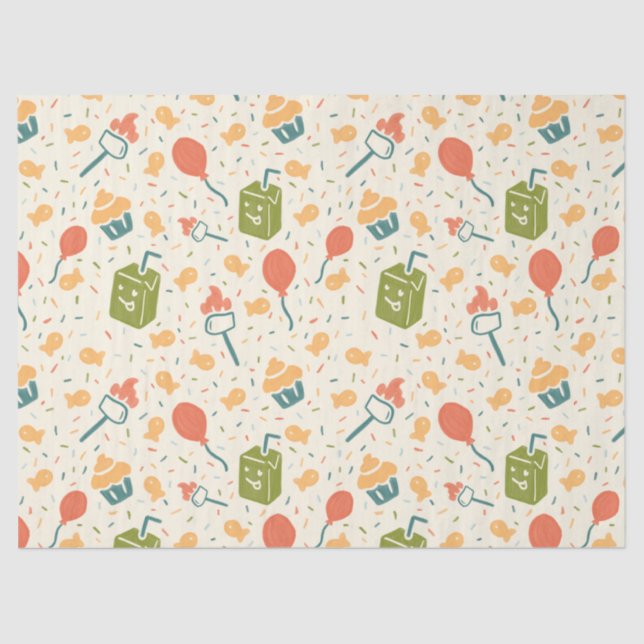 Papel De Seda Camp Chaos Tissue Paper (Anverso)