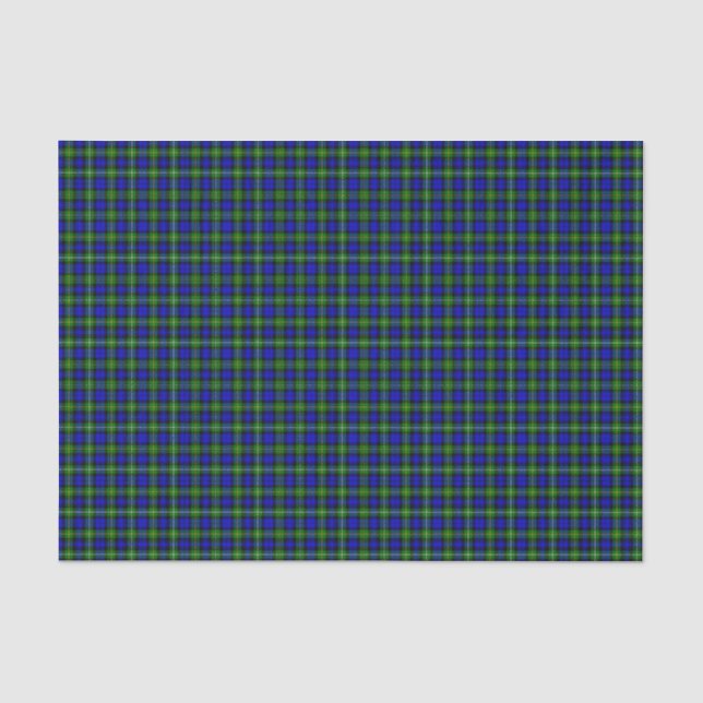 Papel De Seda Campbell Tartan (Anverso)