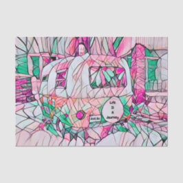 Papel De Seda Camper Life es un viaje, solo vete a rosar Hippie 