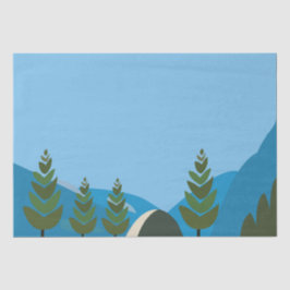 Papel De Seda Camping Me Hace Sentir Vivo Camping