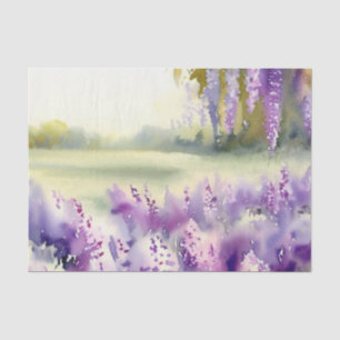 Papel De Seda Campo de las flores-Wisteria (B)
