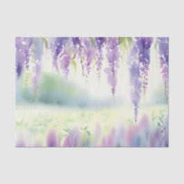 Papel De Seda Campo de las flores-Wisteria (D)