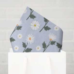 Papel De Seda Campo de margaritas