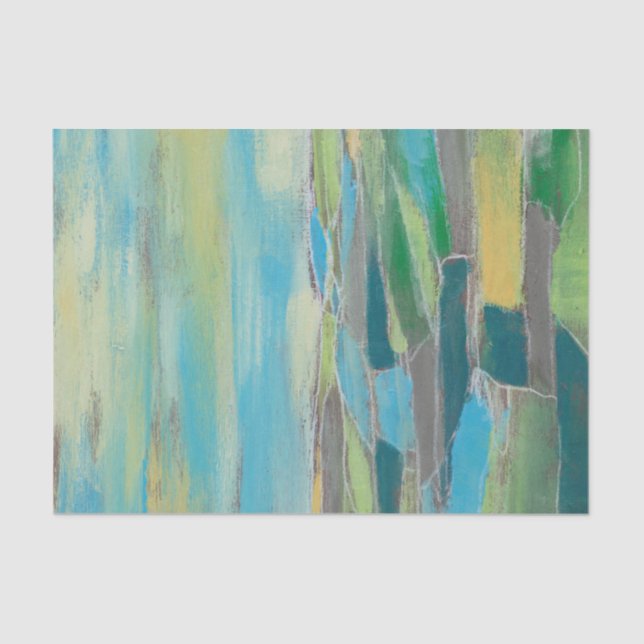 Papel De Seda Campo Fragmentado I (Anverso)