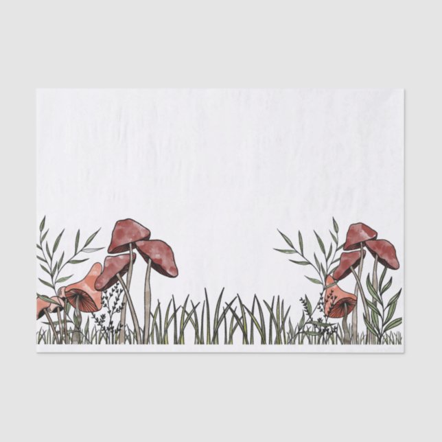 Papel De Seda Campo Mushroom (Anverso)