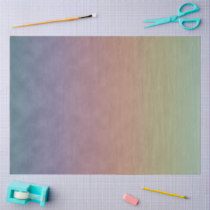 Papel De Seda Campo Pastel Silenciado