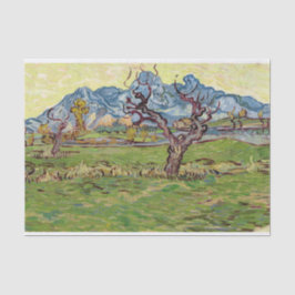 Papel De Seda Campos cerca de los Alpilles Vincent van Gogh