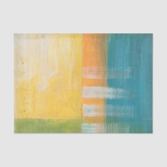 Papel De Seda Campos de cítricos I (Anverso)