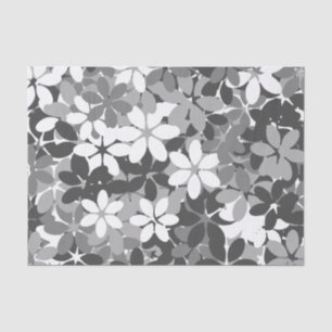 Papel De Seda Camuflaje de la flor
