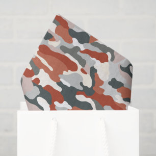 Papel De Seda Camuflaje de Teracotta