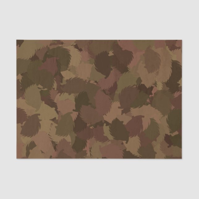 Papel De Seda Camuflaje moderno del ERIZO (Anverso)