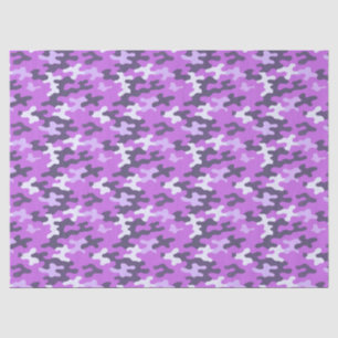 Papel De Seda Camuflaje púrpura