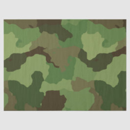 Papel De Seda Camuflaje verde del ejército
