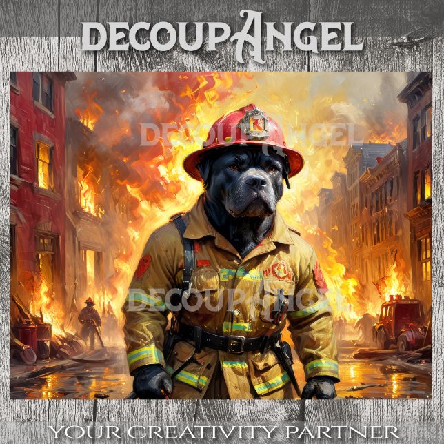 Papel De Seda Caña Corso - Bombero - Desnudo - (Subido por el creador)