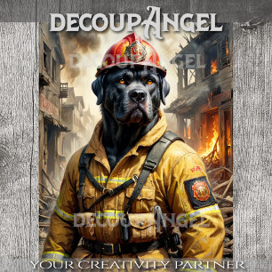 Papel De Seda Caña Corso - Bombero - Desnudo -