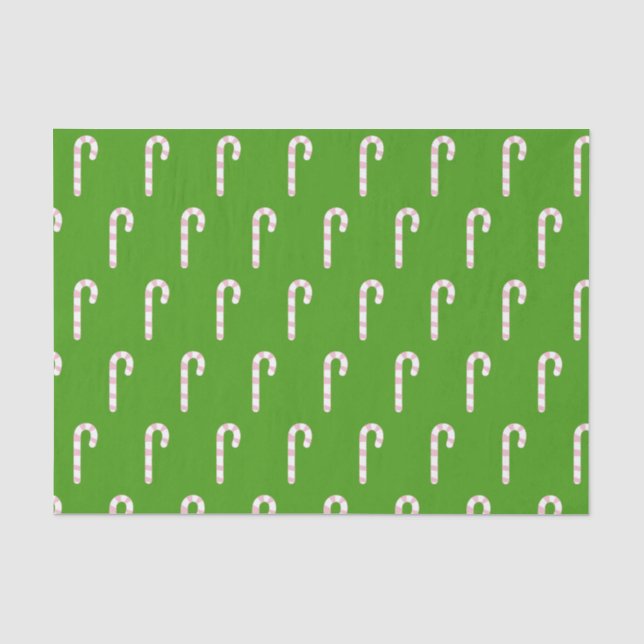 Papel De Seda Caña de canto rosa y blanco (Anverso)