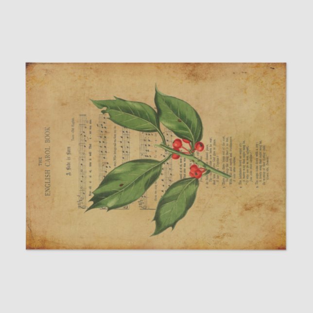 Papel De Seda Canción cristiana de Ephemera: Nace la decepción (Anverso)