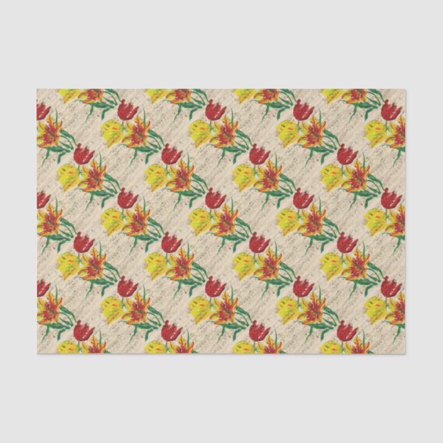 Papel De Seda canciones de tulip (Anverso)