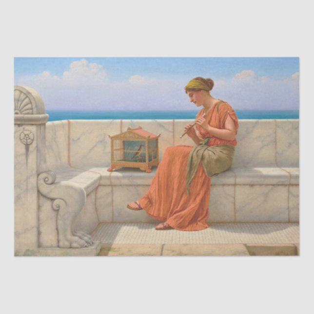 Papel De Seda Canciones Godward Sin Palabras Arte (Anverso)