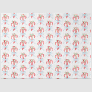 Papel De Seda Candy acuarela con barba, Navidades