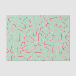 Papel De Seda Candy Canes