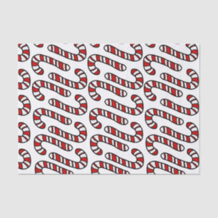 Papel De Seda Candy Canes