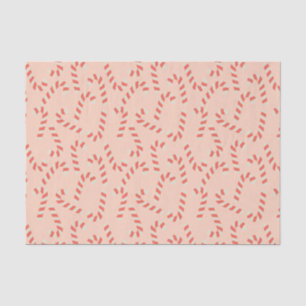 Papel De Seda Candy Canes, Navidades rosados de Peachy