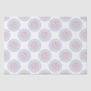 Papel De Seda Candy Kawaii Bunny Polka Dot Mandala