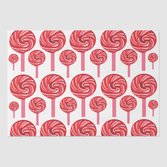 Papel De Seda Candy Lollipop Sweet Candy Lollipop (Anverso)