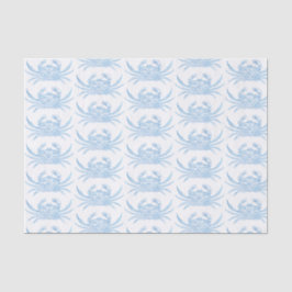 Papel De Seda Cangrejo azul